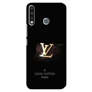 Чехлы Луи Витон для TECNO Spark 4 (AlphaPrint - LOUIS VUITTON) (ремешок LV)
