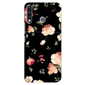 Чехлы с Цветами для TECNO Spark 4 (VPrint) (Розочки)
