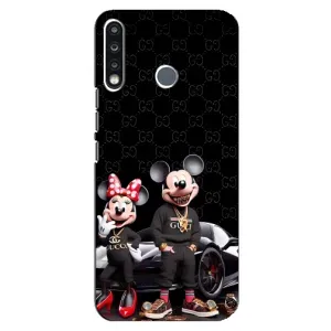 Чохол Disney Mouse TECNO Spark 4 (PREMIUMPrint) (Родина Маусів)