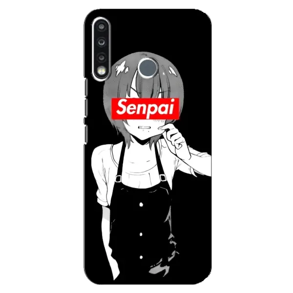 Чехол с принтом «Senpai» для TECNO Spark 4 Чехол с принтом «Senpai» для TECNO Spark 4