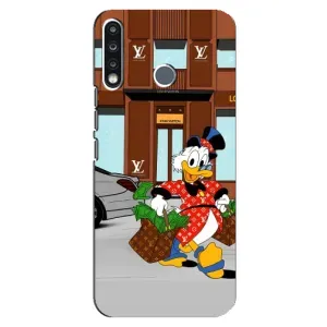 Чехли для TECNO Spark 4 - Скрудж МакДак Louis Vuitton (PREMIUMPrint) (Скрудж ЛВ)