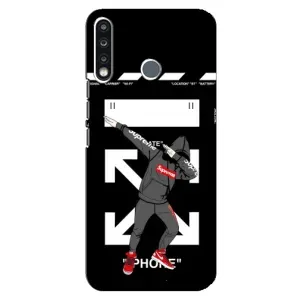 Чехол для TECNO Spark 4 с картинкой Supreme (AlphaPrint)