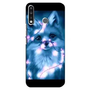 Чохли з картинкою Лисичка для TECNO Spark 4 (VPrint)