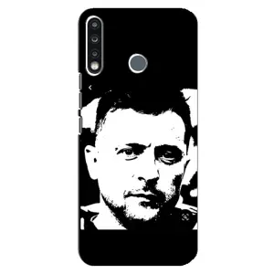 Чохол для TECNO Spark 4 (AlphaPrint - с принтом Зеленського)