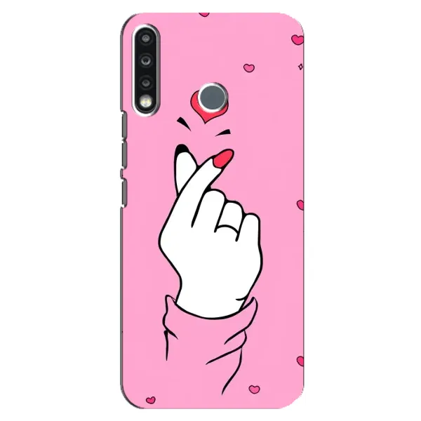 Чехол с принтом «Знак Love» для TECNO Spark 4 Чехол с принтом «Знак Love» для TECNO Spark 4
