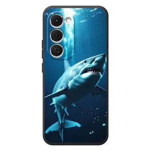Чохол з принтом «Акула під водою» для TECNO Spark 40 Pro Plus