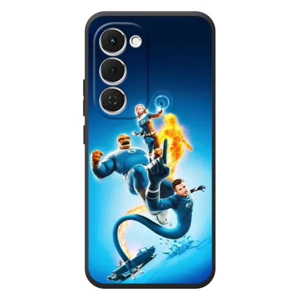Чехол с принтом «Герои Фантастическая Четверка» для TECNO Spark 40 Pro Plus