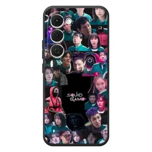 Чохол Гра в кальмара для Tecno Spark 40 Pro Plus (Колаж Гра кальмара)