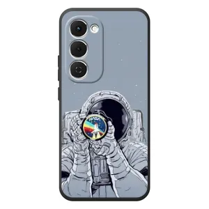 Чехол NASA для Tecno Spark 40 Pro Plus (AlphaPrint) (Космонавт фото)