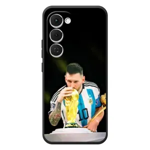 Чехлы для Tecno Spark 40 Pro Plus (Leo чемпион) (AlphaPrint) (Кубок Месси)