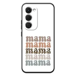 Чехол с принтом «Текстовый коллаж мама» для TECNO Spark 40 Pro Plus
