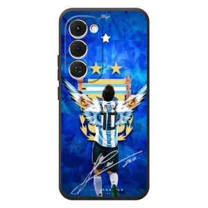 Чехлы для Tecno Spark 40 Pro Plus (Leo чемпион) (AlphaPrint) (Месси сборная)