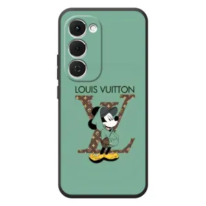 Чехлы Луи Витон для Tecno Spark 40 Pro Plus (AlphaPrint - LOUIS VUITTON) (Микки Маус LV)