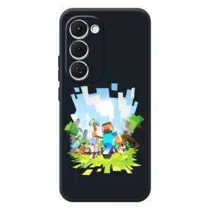 Чохол Майнкрафт на Tecno Spark 40 Pro Plus (AlphaPrint) Minecraft (персонажі Minecraft)