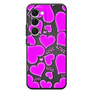 Чехлы для любимой на Спарк 40 Про Плюс (VPrint) (Pink hearts)