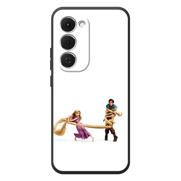 Чохол з принтом «Рапунцель та Флін» для TECNO Spark 40 Pro Plus Чохол з принтом «Рапунцель та Флін» для TECNO Spark 40 Pro Plus
