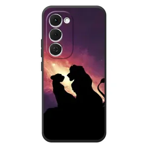 Чохол з принтом «Силует Сімба і Налу» для TECNO Spark 40 Pro Plus