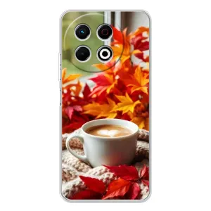Чохол з унікальним дизайном 'Осінь з кавою' для Tecno Spark 40 Pro