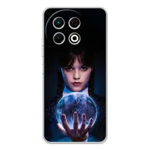 Чехол с дизайном Венздей 2 на Tecno Spark 40 Pro (Магическая сфера Уэнздей)
