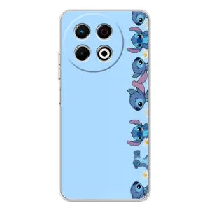 Чохол з принтом Стіч на TECNO Spark 40 Pro (Стіч фон)