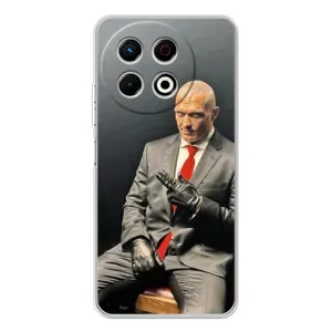 Чохол з принтом «Усик Hitman» для TECNO Spark 40 Pro