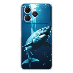 Чохол з принтом «Акула під водою» для TECNO Spark 40