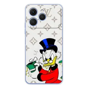 Чехли для Tecno Spark 40 - Скрудж МакДак Louis Vuitton (PREMIUMPrint) (Бакси Скрудж)