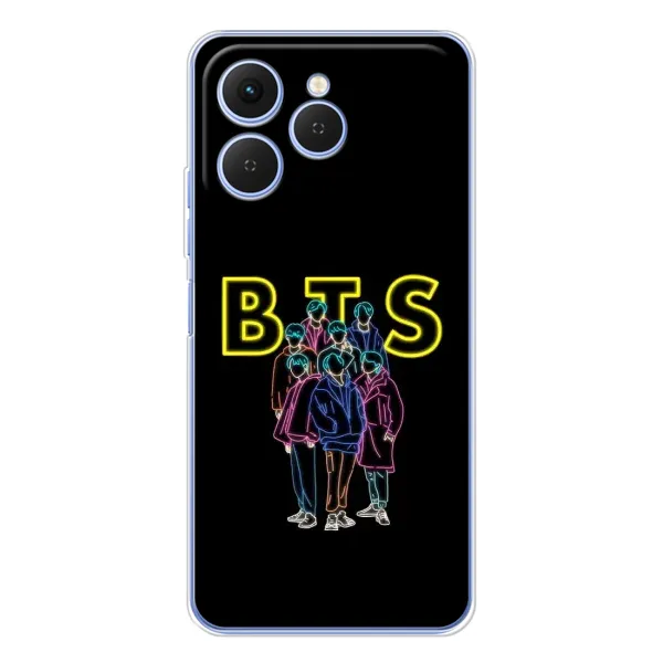 Чехол с принтом «BTS стайл» для TECNO Spark 40 Чехол с принтом «BTS стайл» для TECNO Spark 40