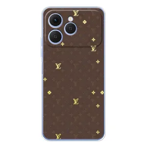 Чохли Луі Вітон для Tecno Spark 40 (AlphaPrint - LOUIS VUITTON) (дизайн Луі Вітон)