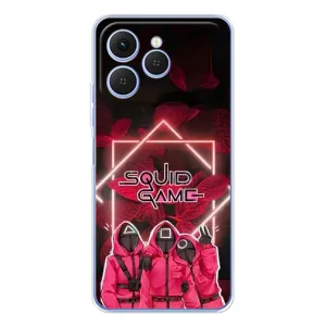 Чохол Гра в кальмара для Tecno Spark 40 (Охоронці Гра кальмара)