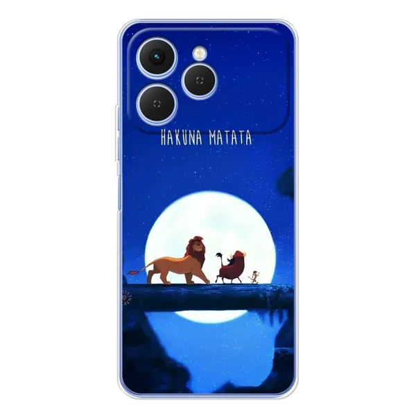 Чехол с принтом «Хакуна Матата» для TECNO Spark 40