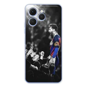 Чехлы Месси для Tecno Spark 40 (AlphaPrint) (Lionel Messi)