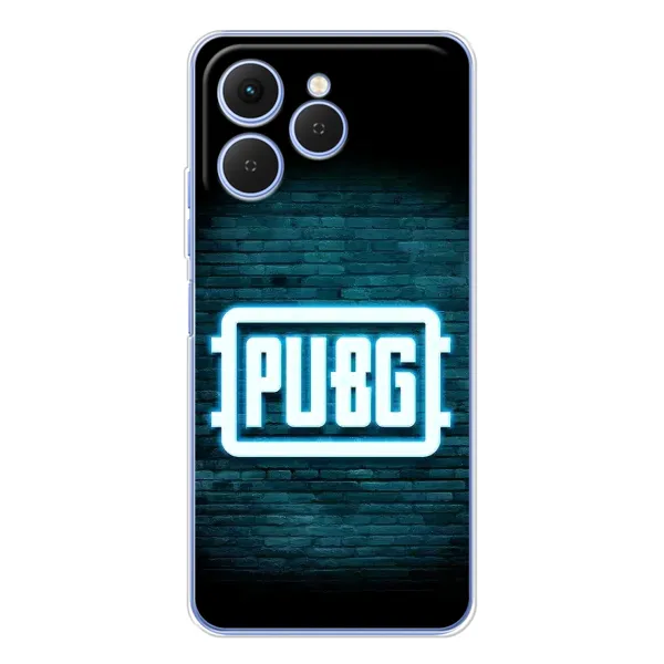 Чехол с принтом «Лого PUBG» для TECNO Spark 40 Чехол с принтом «Лого PUBG» для TECNO Spark 40