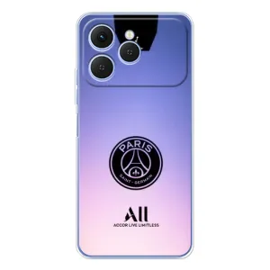 Чохли PSG для Tecno Spark 40 (AlphaPrint) (лого PSG)