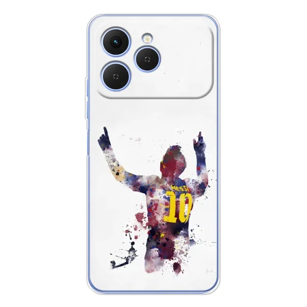 Чехол с принтом «Messi Barca» для TECNO Spark 40 Чехол с принтом «Messi Barca» для TECNO Spark 40