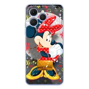 Чехол Disney Mouse Tecno Spark 40 (PREMIUMPrint) (Minni с бантиком)