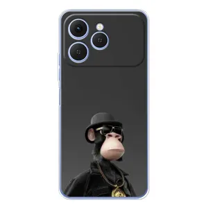 Чохли з Мавпами NFT для Tecno Spark 40 (AlphaPrint) (Мавпа NFT)