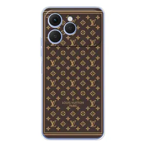 Чохли Луі Вітон для Tecno Spark 40 (AlphaPrint - LOUIS VUITTON) (шпалери LV)