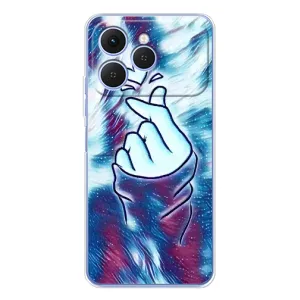 Чохол з принтом для Tecno Spark 40 (AlphaPrint - Знак сердечка)