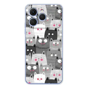 Чохли з Котиками для Tecno Spark 40 (VPrint)