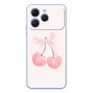 Чохол з розовим принтом для Tecno Spark 40
