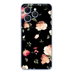 Чехлы с Цветами для Tecno Spark 40 (VPrint) (Розочки)