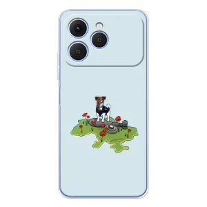 Чохли з картинкою собаки Патрон для Tecno Spark 40 (AlphaPrint) (Сапер Пес)