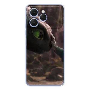 Чохол як приборкати дракона на Tecno Spark 40 (Сцена з драконом)