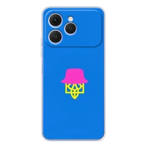 Чохли для Tecno Spark 40 Укр. Символіка (AlphaPrint) (Шапка на гербу)
