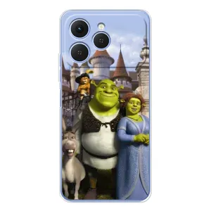 Чохол з мультфільмом Шрек на Tecno Spark 40 (Казкові герої Шрека)