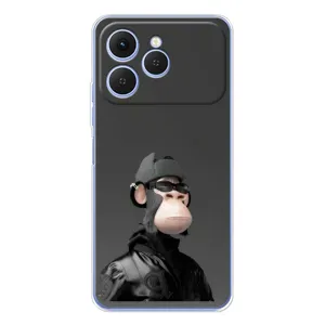 Чохли з Мавпами NFT для Tecno Spark 40 (AlphaPrint) (стильна мавпа NFT)