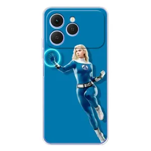 Чохол з принтом Фантастична четвірка для Tecno Spark 40 (Сью Сторм політ)