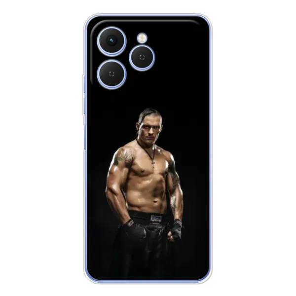 Чехол с принтом «Чемпион Александр Усик» для TECNO Spark 40