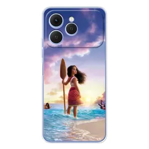 Чохол з мультфільмом Ваяна Tecno Spark 40 (Моана з веслом)